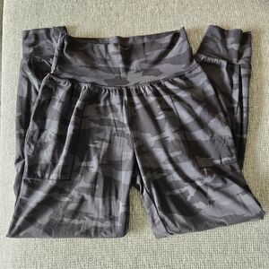 Athleta Salutation Camo Jogger in Dark Gray